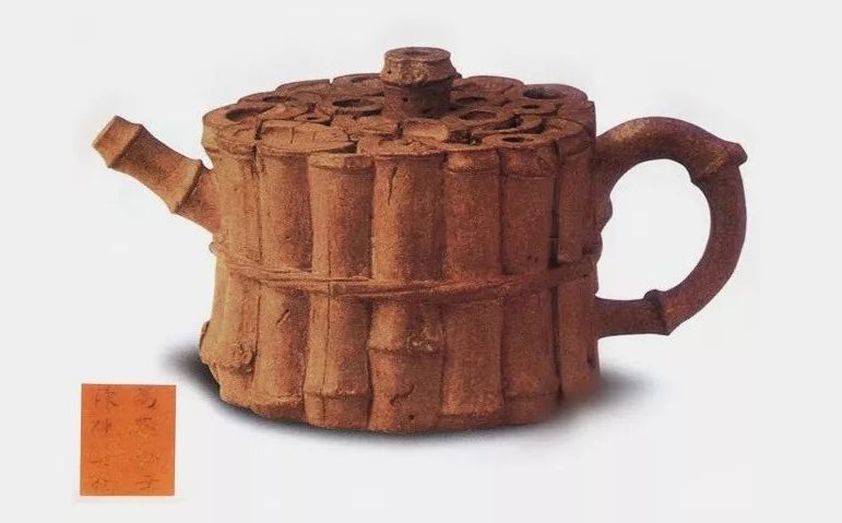 中国紫砂茗壶珍赏第38期——束竹柴圆壶